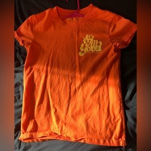 Bright orange Dutch Bros T-shirt!